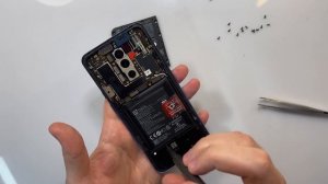 OnePlus 7T Pro - Замена Аккумулятора Разборка