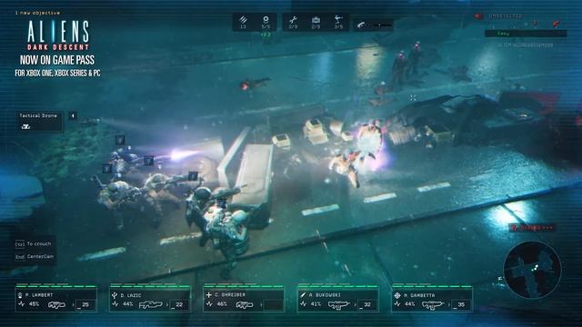 Трейлер Aliens: Dark Descent (Xbox Game Pass)