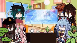 Liyue react to Albedo quest cutscenes/Ли Юэ реагируют на катсцены квеста Альбедо.