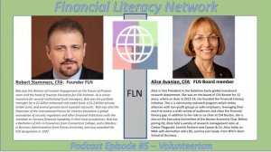 FLN Podcast #5 featuring Robert Stammers, CFA, and Alice Avanian, CFA