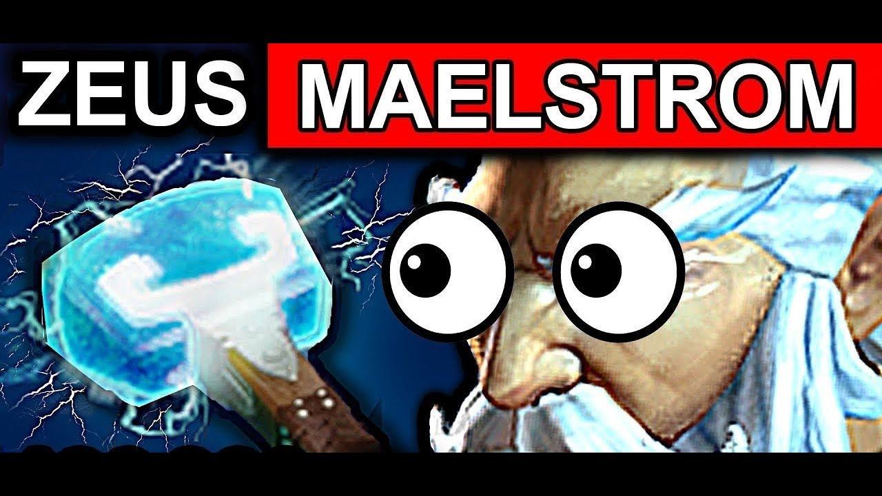 Fadh Doto Dota Zeus Maelstrom VS Windranger Trashtalk Comeback Match смотреть онлайн