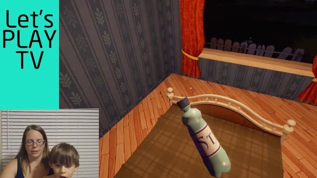 HELLO Neighbor! Mommy is scared already, not Philip! Let's Bottle Flip! смотреть онлайн