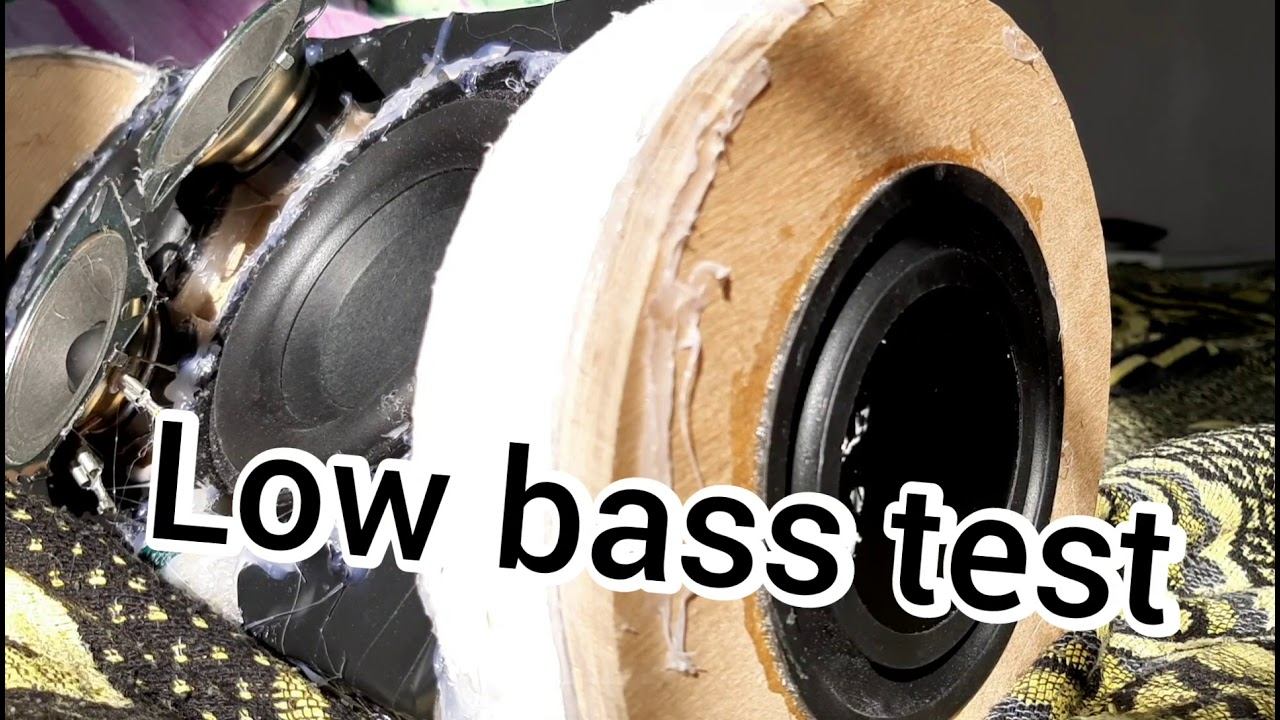 Low and extreme bass test home made boombox! смотреть онлайн