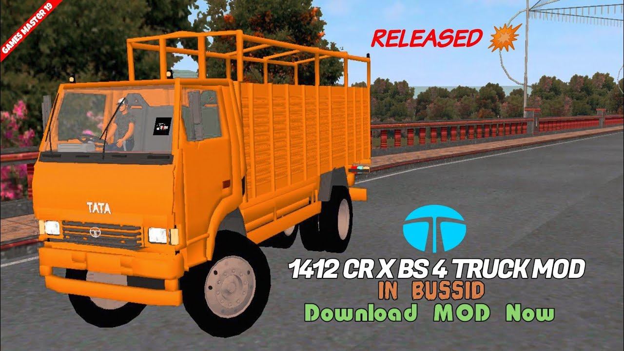 TATA 1412 CR X BS4 Truck MOD RELEASED💥| Download MOD | Full Explained Video |#Bussimulatorindonesia