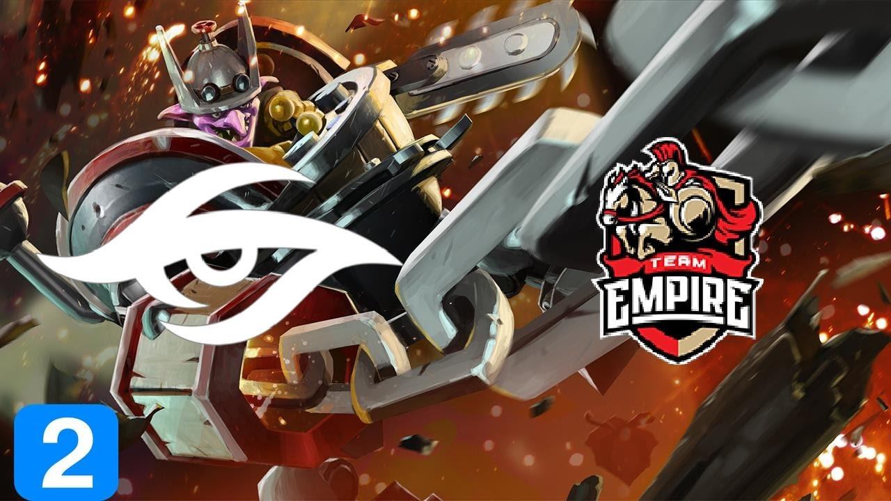 Secret vs Empire Game 2 EPICENTER Moscow Season 2 Highlights Dota 2 смотреть онлайн