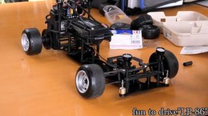 【ラジドリ】　LP-86にマスダンパー？　発想は無限大♪　ラジコン　ドリフト