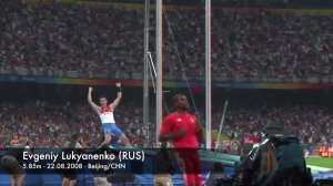 Evgeniy Lukyanenko (RUS) - 5.85m - 22.08.2008 - Beijing/CHN