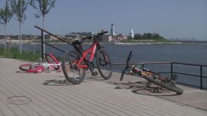 Набережная " Волги" , "Сызранки" и "Крымзы". Лето .  г Сызрань "без прикрас" .