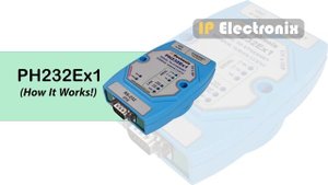 PH232Ex1 Serial RS232 to Ethernet Converter