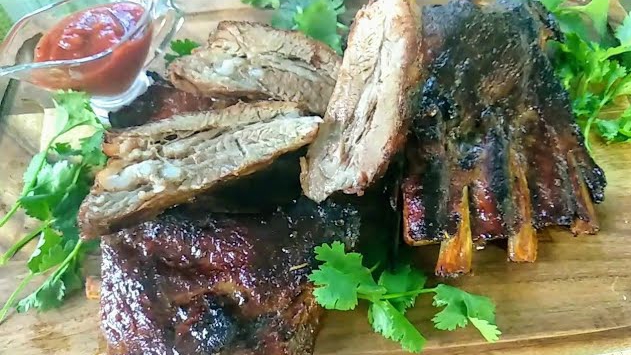 Нежнейшие рёбрышки тают во рту! Проверенный рецепт. Рёбрышки в духовке.