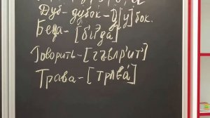 Редукция гласных звуков русского языка