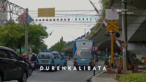 Railroad Crossing in Indonesia | Palang Kereta Api Perlintasan 2022