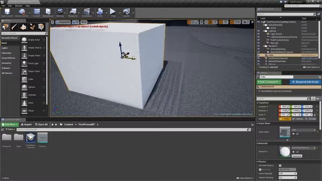 UNREAL TOURNAMENT ENGINE - 2.03 - Basic Transforms. смотреть онлайн