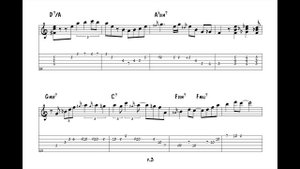 "Corcovado" -  Barney Kessel (Jazz Guitar Transcription)