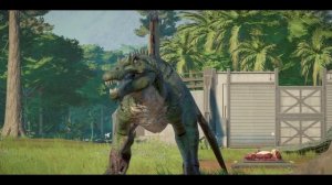 Jurassic World Evolution - Monster REX, Spinosaurus, Superman T-REX, Venom Fight!