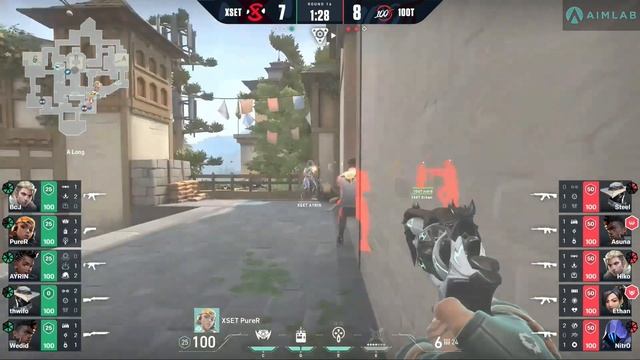 100T vs XSET - Map 4 | VCT Challengers NA - Stage 2 Main Event Week 1 смотреть онлайн