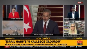Hakan Fidan Gerçekleri İsrail'in Yüzüne Vurdu: "Barış İstemiyorsunuz!"