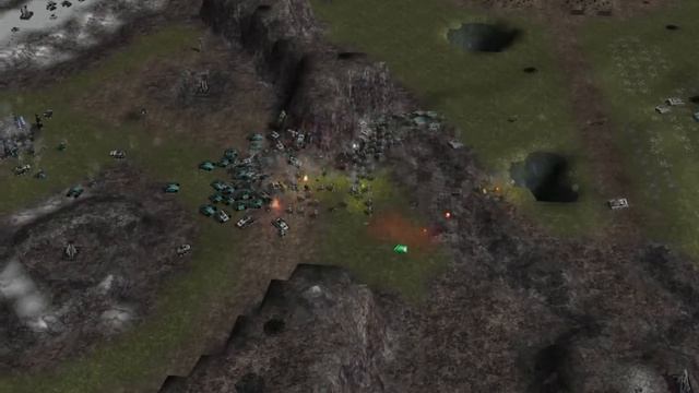 Warzone 2100 - Показ карты смотреть онлайн