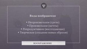 ПСИХОЛОГИЯ. ВООБРАЖЕНИЕ.  ВИДЫ ВООБРАЖЕНИЯ. ЦЫРКУН НАДЕЖДА КАНДИДАТ ПСИХОЛОГИЧЕСКИХ НАУК, ДОЦЕНТ