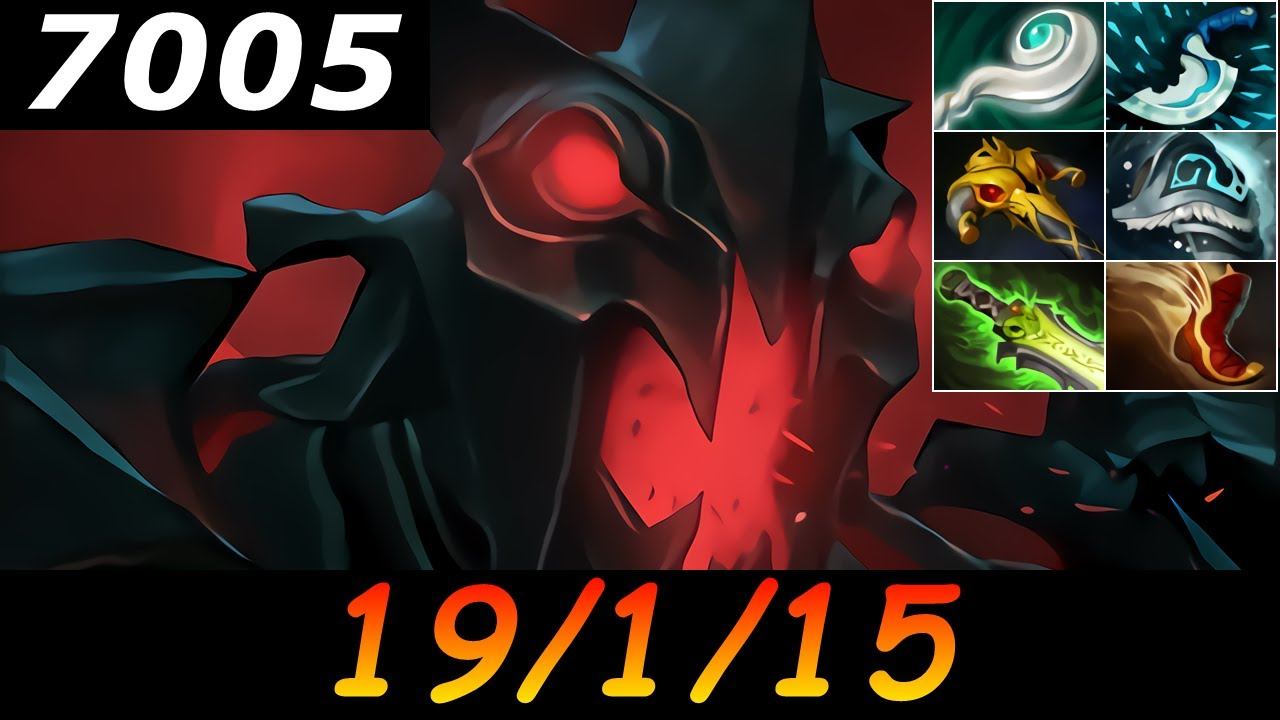 Dota 2 Shadow Fiend 7005 MMR 19/1/15 (Kills/Deaths/Assists) Ranked Full Gameplay смотреть онлайн