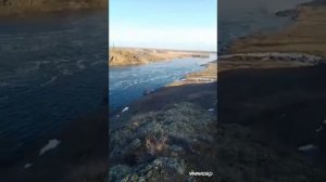 Рекордный сброс воды на Ириклинской ГЭС. 2000 куб.м /с .   5.04.24