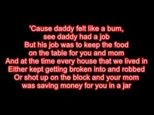 Eminem-Mockingbird Lyrics