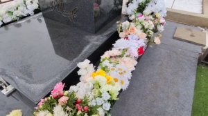 живая душа: могила Юрия Шатунова / Троекуровское кладбище 27 ноября 2024 года