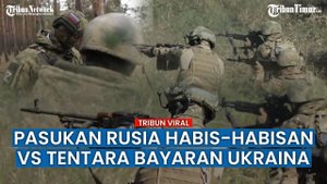 Pengintai Rusia Gempur Posisi Pasukan Ukraina dan Tentara Bayarannya