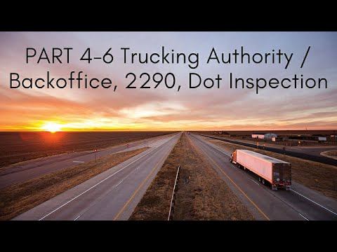 Part 4-6 Trucking Authority | Backoffice, 2290, Dot Inspection смотреть онлайн