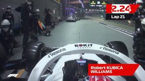 DHL Fastest Pit Stop Award: FORMULA 1 SINGAPORE AIRLINES SINGAPORE GRAND PRIX 2019 (Williams/Kubica
