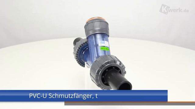 PVC-U Schmutzfänger, transparent, PE Stutzen смотреть онлайн