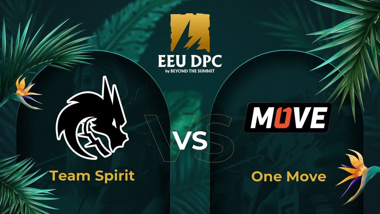 Team Spirit vs One Move | Game 2 | Dota Pro Circuit Eastern Europe - Division I Tour 3