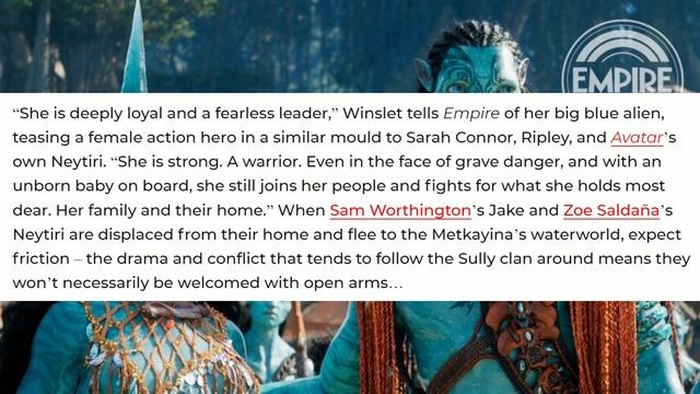 NEW Avatar 2 Image & Details | Empire Exclusive смотреть онлайн