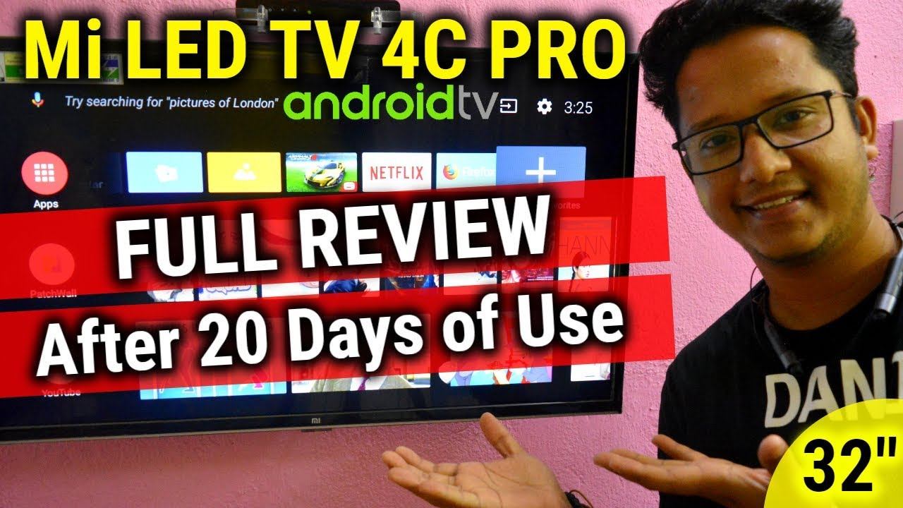 Xiaomi Mi TV 4C PRO 32" Full Indepth Review After 20 Days of Use with Pros & Cons | Data Dock смотреть онлайн