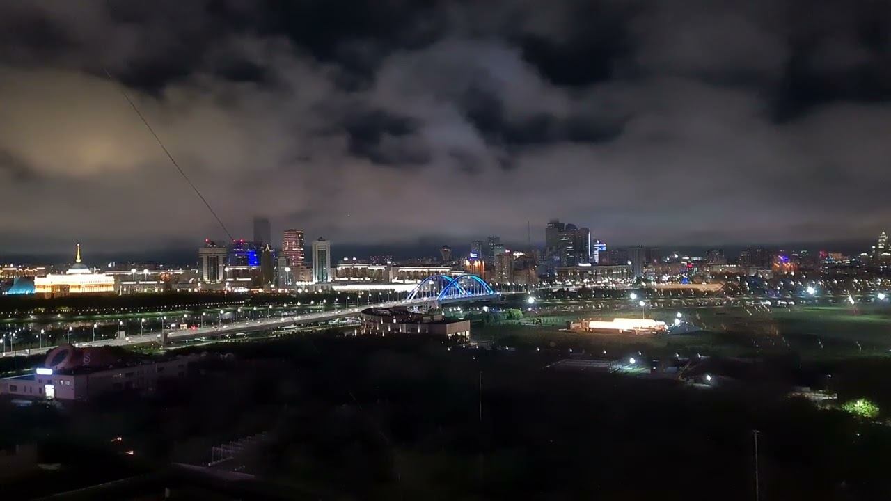 Night sky Ночное небо смотреть онлайн