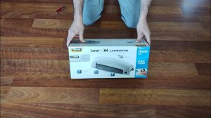 Fellowes Lunar + A4 Home Office Laminator Review and how to use