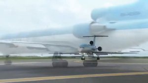 Yak Service Flight 9633 - Crash Animation