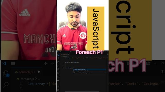 Foreach Loop in Javascript