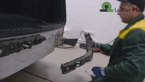 Установка фаркопа Leader B205-A. BMW X3 (F25) 2010-...