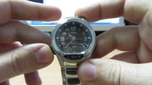 Casio AQ-180WD-1B video обзор