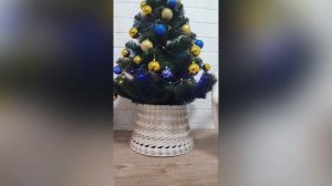 Мастер-класс по плетению юбки для ёлки