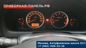 При включении поворотника мигает панель приборов Nissan Almera N16 2005 года / Отзыв о ремонте