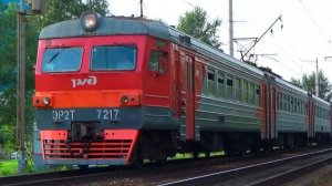 Электропоезд ЭР2Т-7217/ЭР2Р-7084 сообщением "Савёлово - Москва Савёловская"
