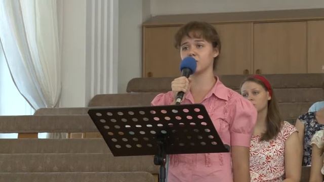 пение "Непостижимые красоты слепому скучно созерцать" ц.Голгофа г.Алматы смотреть онлайн