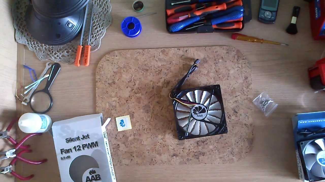 AAB Silent Jet Fan 12 PWM - rozpakowanie смотреть онлайн