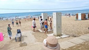 22 ⛱️ ПЛЯЖ ОРЛЁНОК Самый лучший пляж за весь наш отдых #песок #волны #детскийлагерь #орлёнок