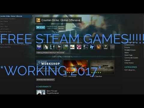 HOW TO GET STEAM GAMES FOR FREE *WORKING 2017*  (CSGO,TERRARIA,BEAMNG) смотреть онлайн