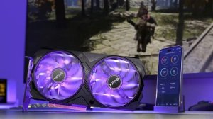 KFA2 X GeForce RTX 4060 Ti Black система Fan-Stop