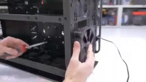 Сборка компьютера в Phanteks Enthoo Elit.