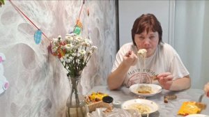 Мукбанг.Вкусный ужин.Интересная история